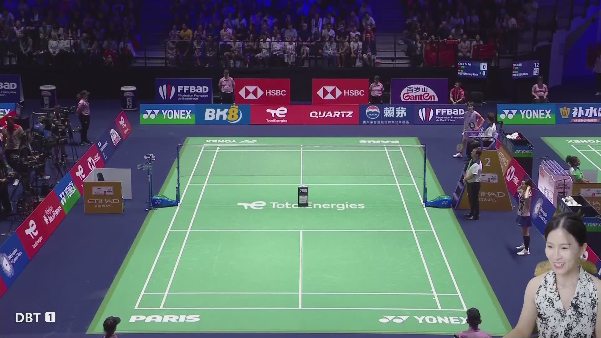 羽坛精神！陈雨菲带伤奋战世锦赛