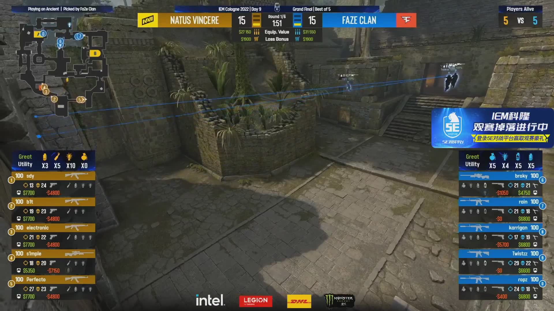 【回顾】CS:GO IEM系列赛赛事经典对决