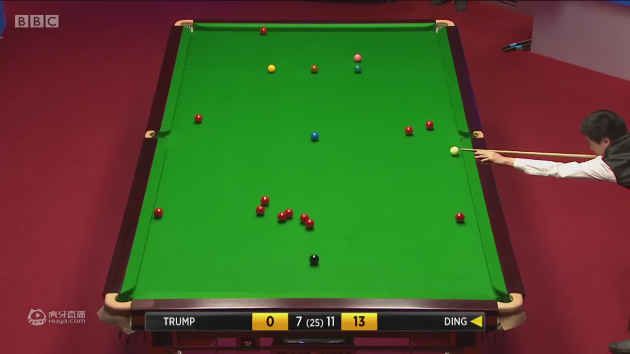 欢迎来到斯诺克业余大师总决赛的直播间