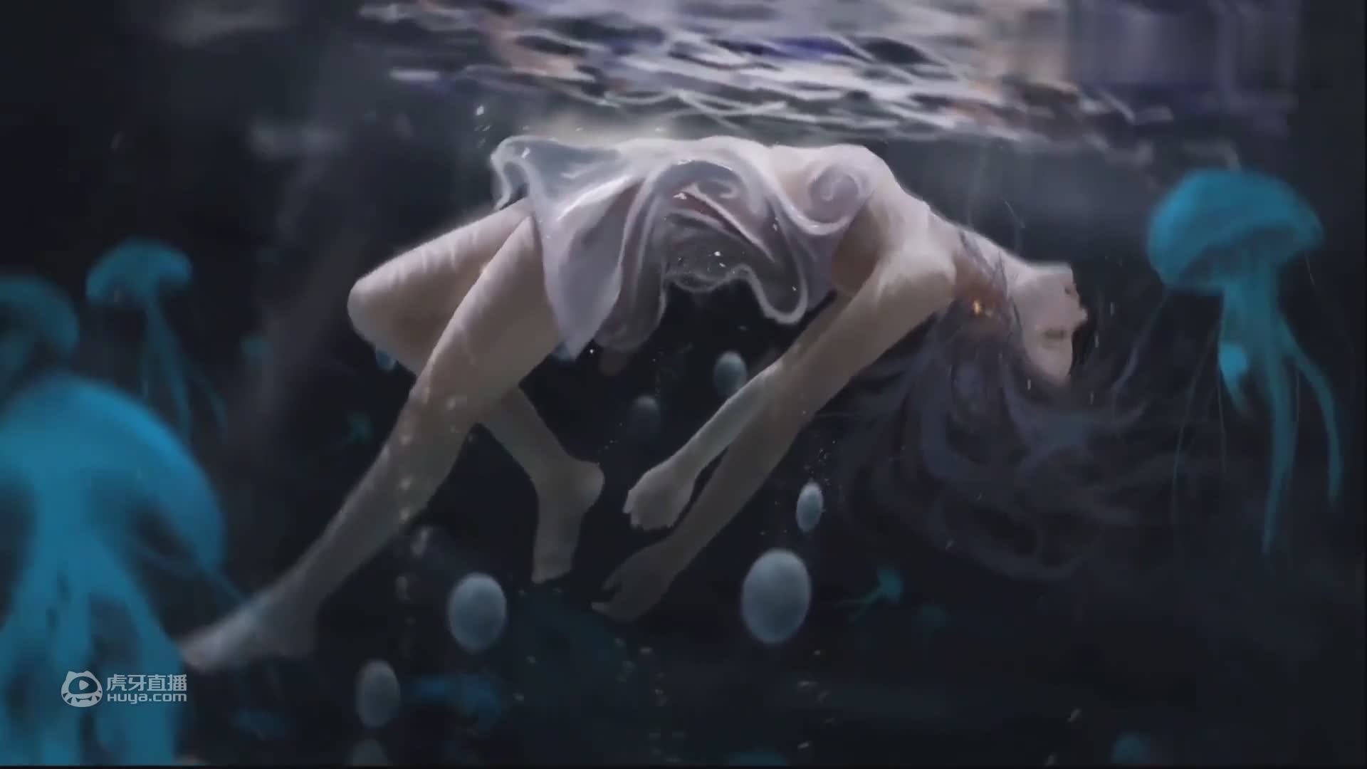 【白噪音】全景声音环绕-深海,放松