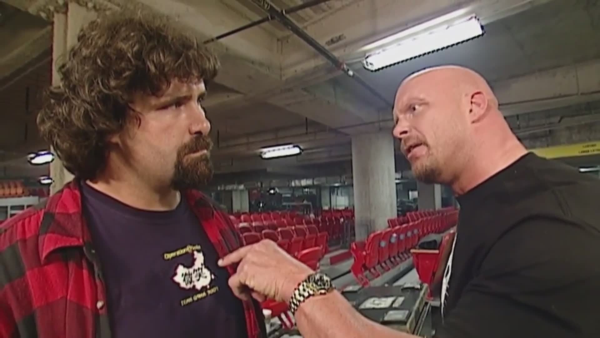 Wwe冷石葬爷强森大布联动剧情