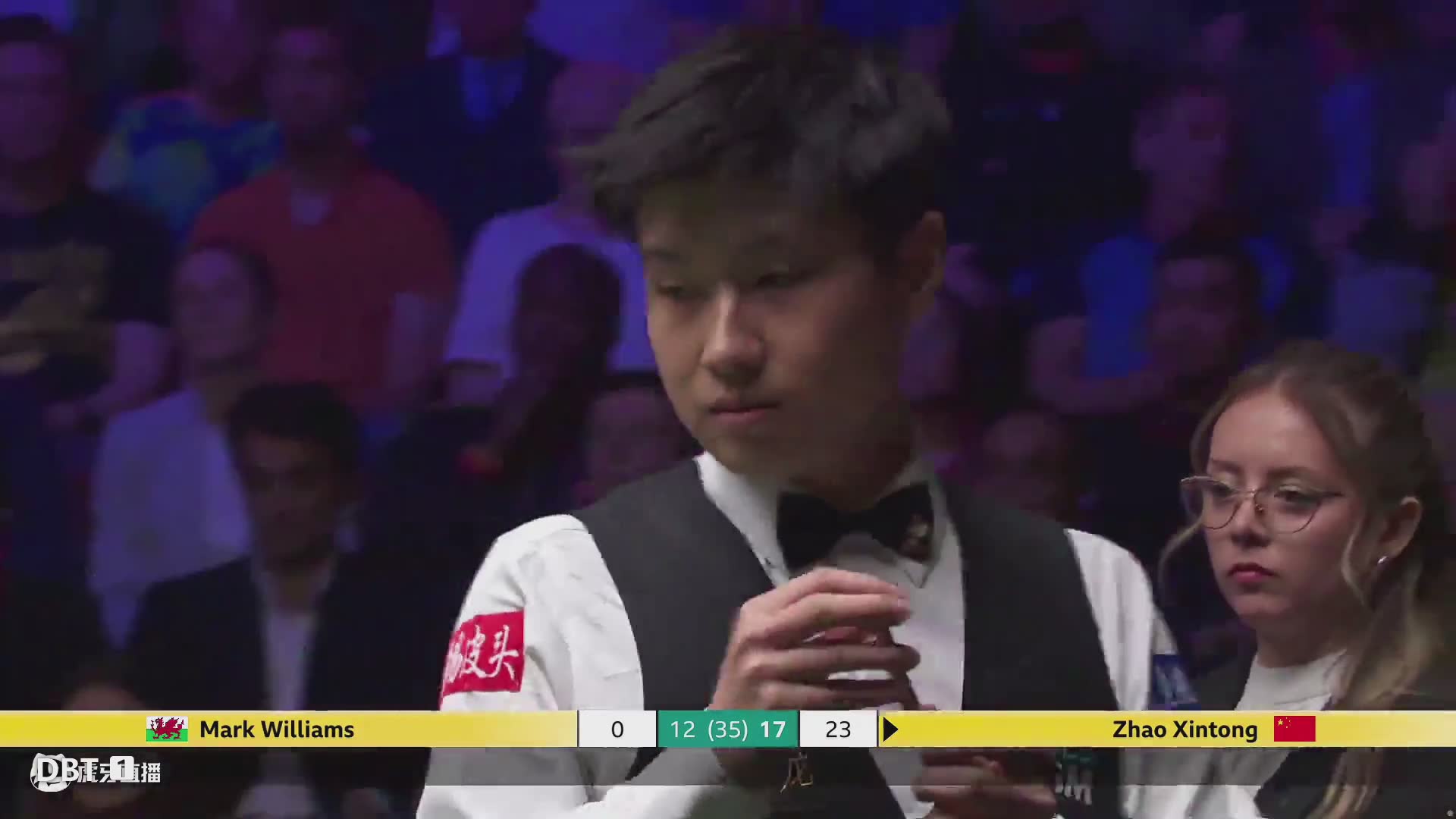 世锦赛决赛 赵心童VS马克-威廉姆斯