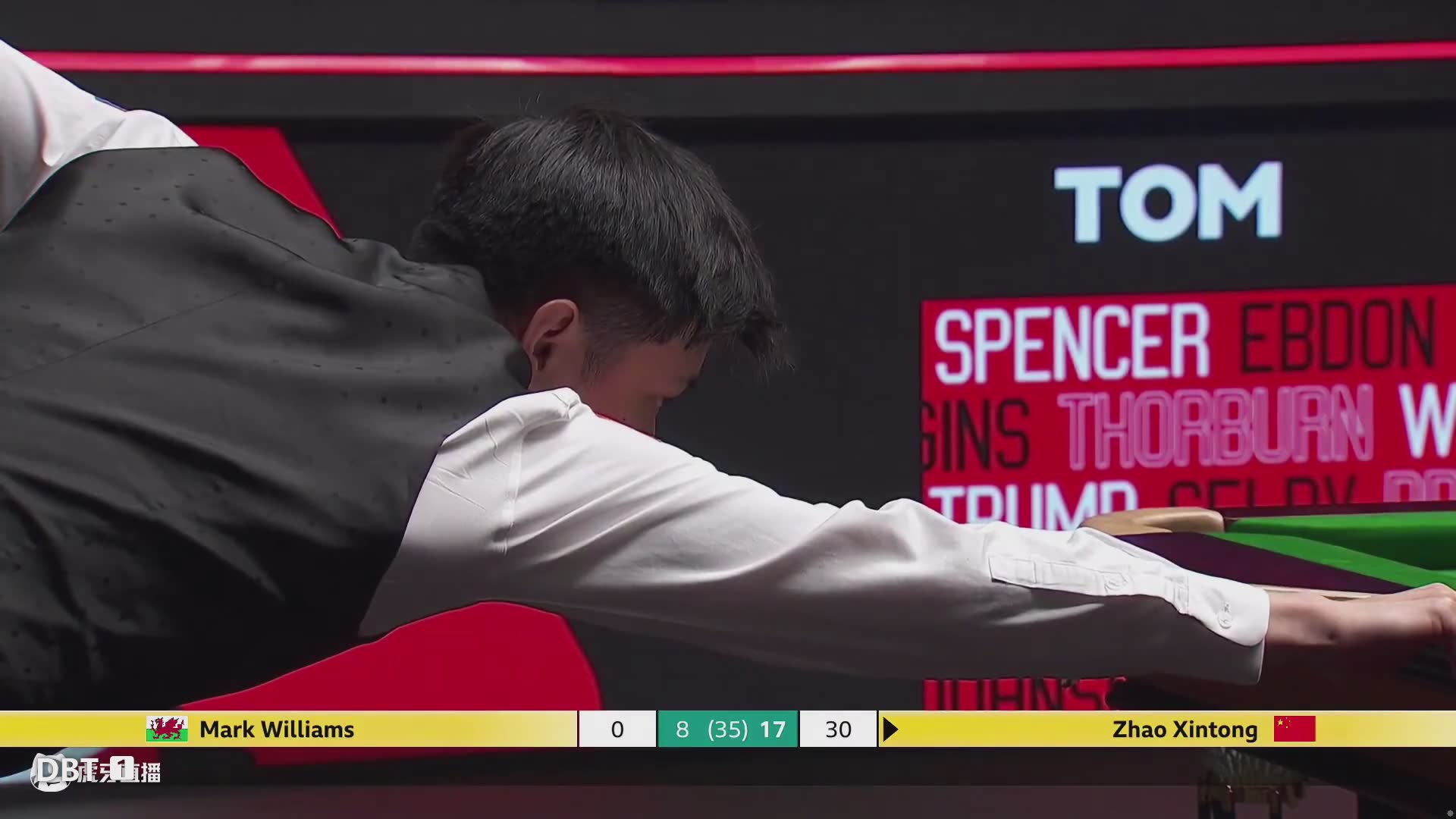 世锦赛决赛 赵心童VS马克-威廉姆斯