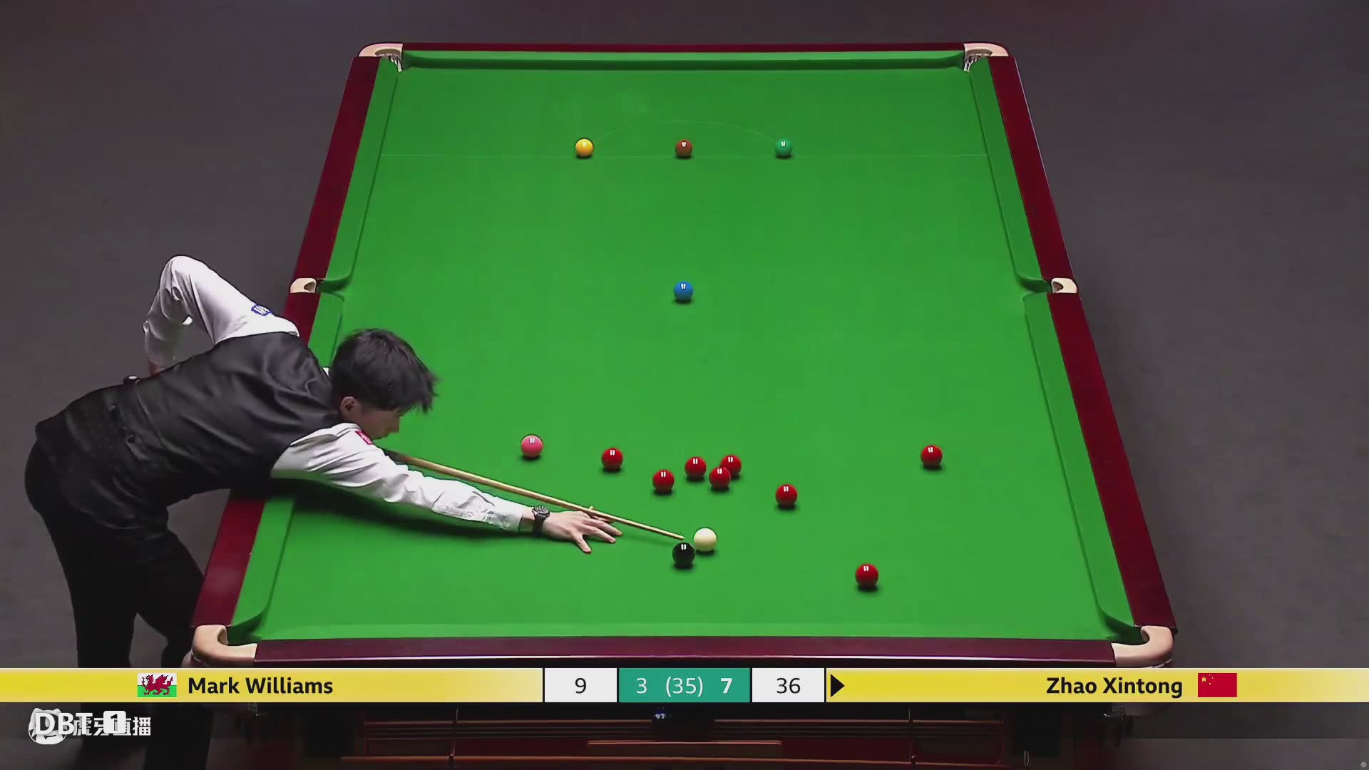 世锦赛决赛 赵心童VS马克-威廉姆斯