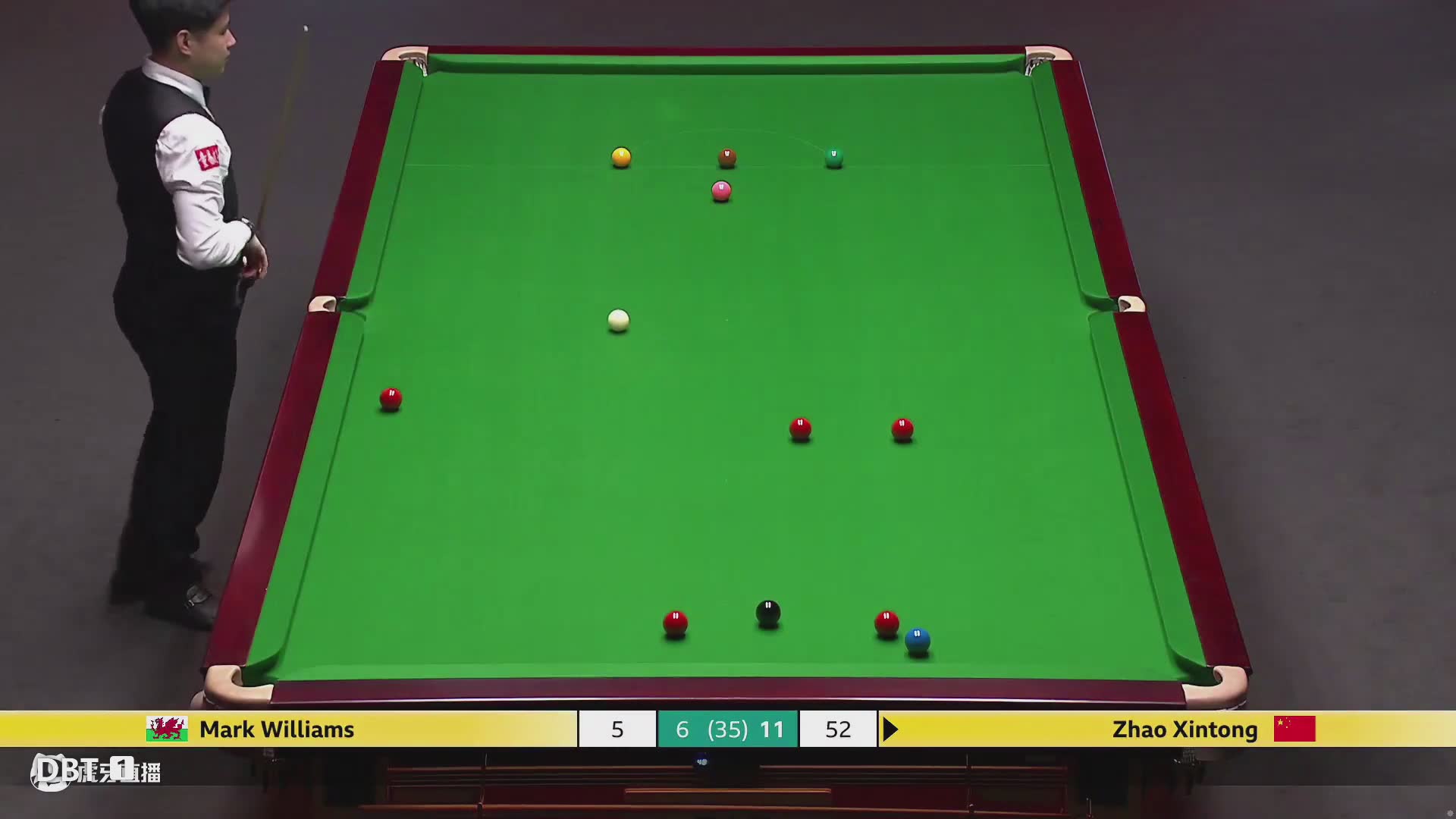 世锦赛决赛 赵心童VS马克-威廉姆斯