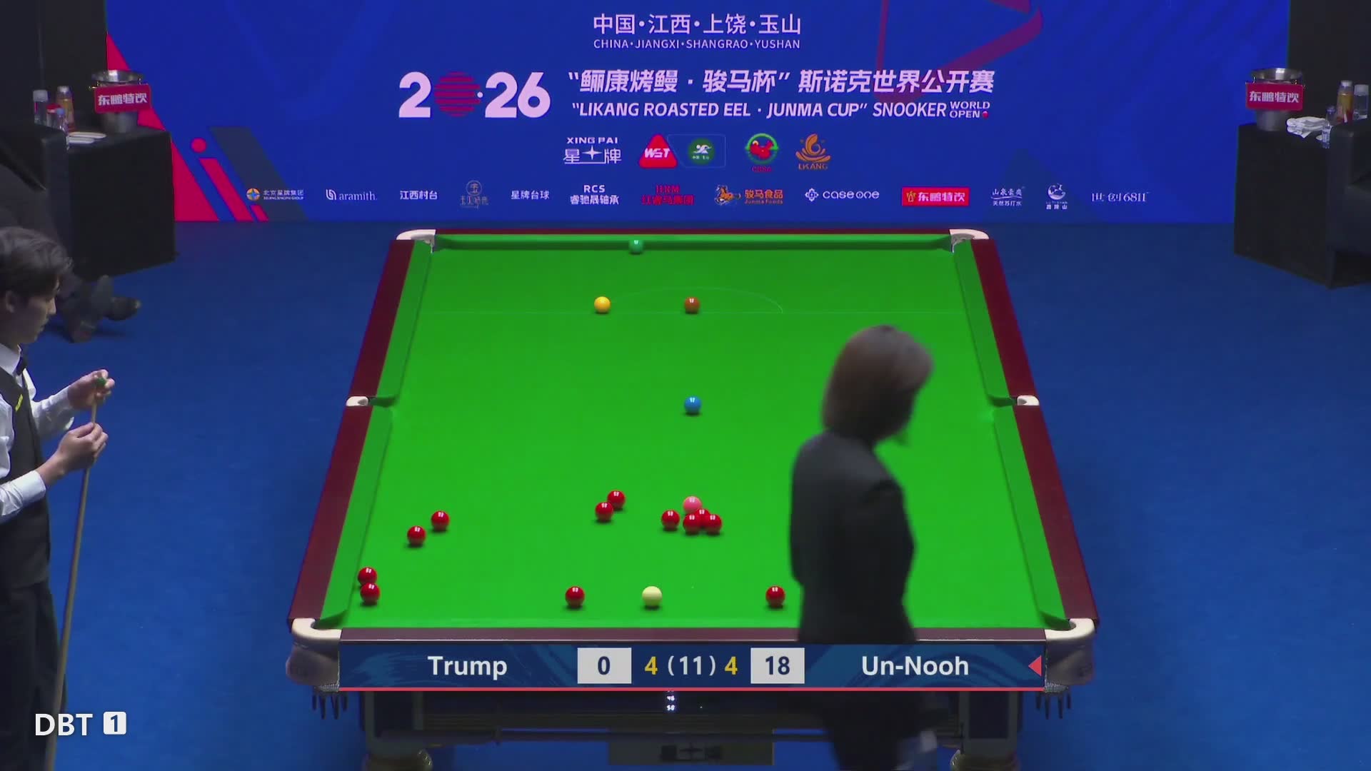 直播 世界公开赛 吴宜泽VS奥沙利文